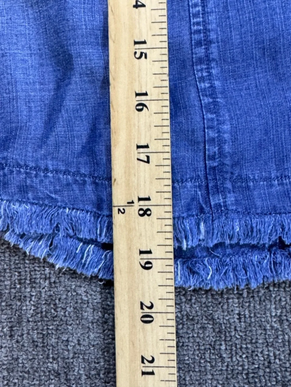 Cloth & Stone 100% Tencel Blue Midi Skirt Size Medium - Picture 11 of 15